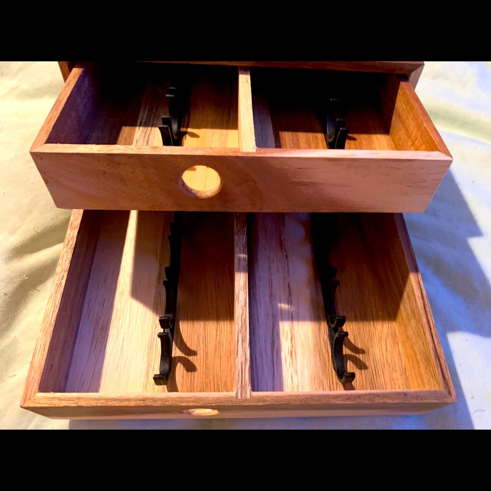 Essential oils or jewelry wooden new  box holder